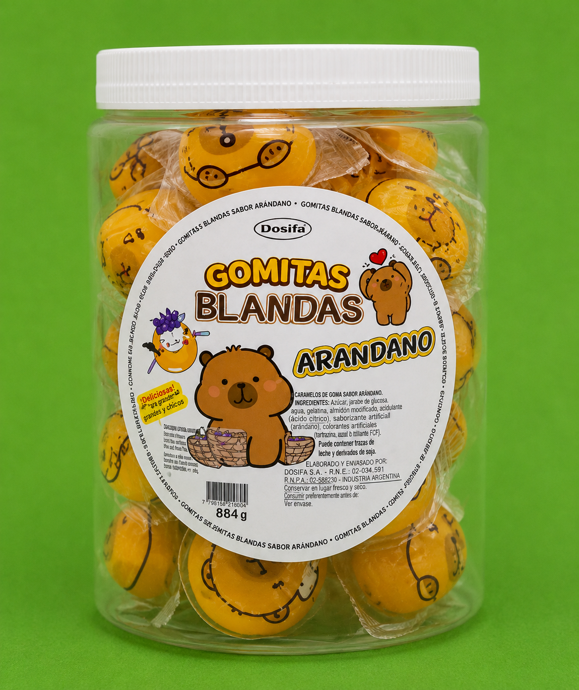 Gomitas Blandas Capibaras