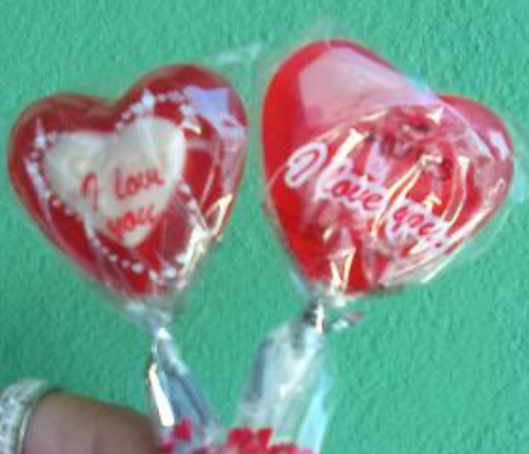 Chupetines con formas